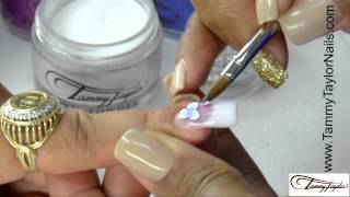 ♡ Tammy Taylor - How to: 3D Bonaire Flowers Nail Design