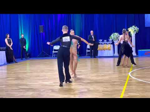 Матвей Гришко и Мария Хаткевич Хрустальный Кубок 2021 Молодежь 1 Open Cha-Cha-Cha