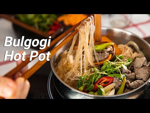 Korean Comfort Food/Bulgogi Hot Pot /One Pot Recipe /뚝배기 불고기/ [bluekimchi]