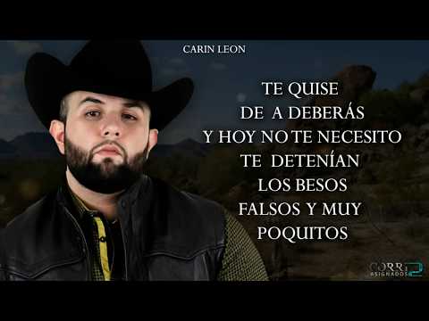 (LETRA) Tu Amor Barato - Carin Leon [ESTUDIO 2019]