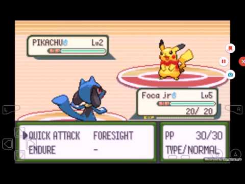 Pokemon Glazed parte 1 : Riolu eu escolho você!