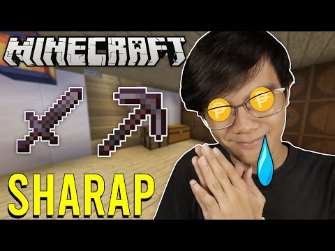 Minecraft (Survival) Part 47 - NETHERITE TOOLS