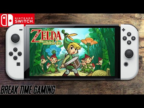 Legend of Zelda Minish Cap - Nintendo Switch OLED Gameplay - Nintendo Switch Online
