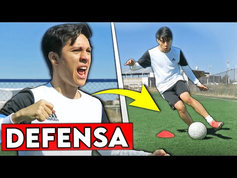 🔰 5 TECHNIQUES to BE the BEST DEFENSE in FOOTBALL | Technique, Control and Profile Exercises