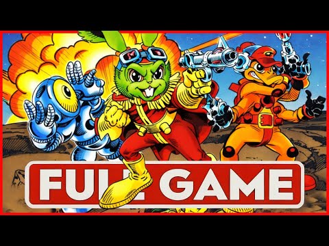 Bucky O'Hare (1992) Arcade - 4 Players Arcade Game Co-op Playthrough Full Game