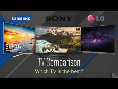 TV Comparison: Sony Z9D Series, Samsung KS9000, and the LG OLED G6P