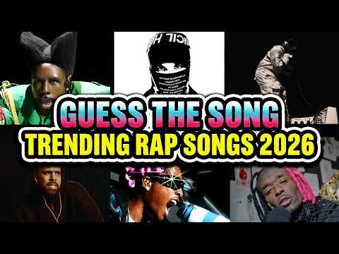 Guess The Song 🎵 Trending Rap songs 2026 Edition | Music Quiz | Rap Songs Quiz 2026