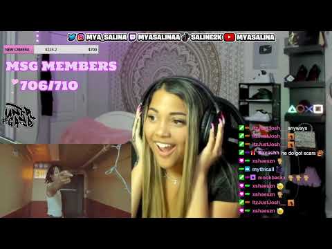 Mya Salina REACTS to B-Lovee - Active (Night N Day) [OFFICIAL VIDEO]