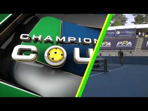 Collin Johns' Around The Post Shot Pickleball Highlight - Atlanta Open