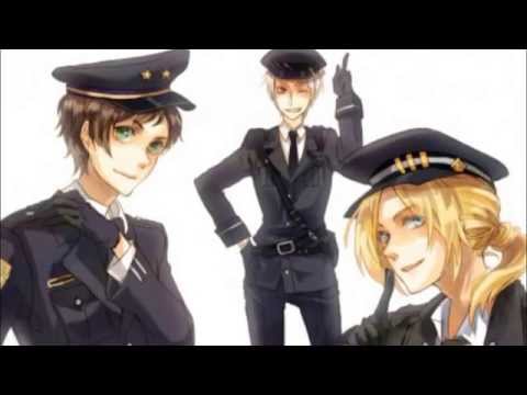 Hetalia - {*Bad Touch Trio*} Not one of us (Lion King 2 Multilanguage)