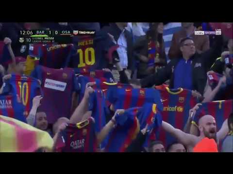 Lionel Messi Goal vs Osasuna || 2016-2017 ||