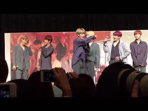 UP10TION 20180507 福岡 クレオパトラゲーム