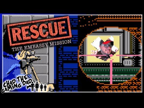 RESCUE: The Embassy Mission | NES REVIEW! | Chad The Gaming Dad