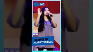 Maxine Tiongson - Rekindled (#shorts Live Performance)