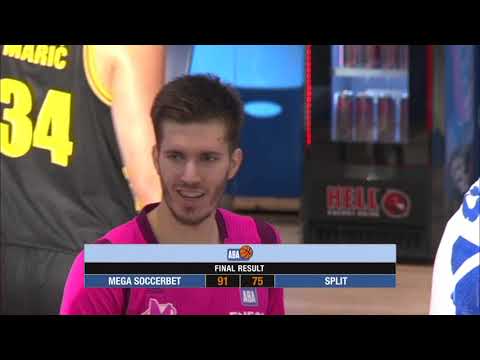 ABA Liga 2020/21 highlights, Round 9: Mega Soccerbet - Split (6.12.2020)