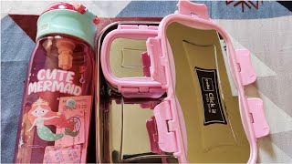 Amazon review/kids lunch box /water bottle