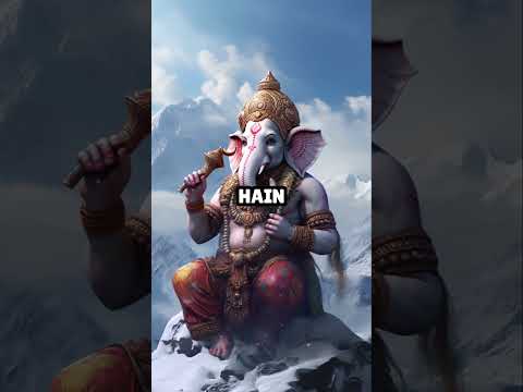 Lord Ganesh Stole Lord Vishnu's Shankh | The Power of Lord Ganesh | #shorts #hinduism