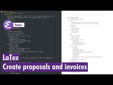 Org-mode - Create client proposals