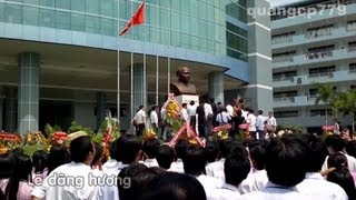 preview picture of video 'Lễ khánh thành tượng đài Bác Tôn - Đại học Tôn Đức Thắng'