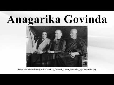 Anagarika Govinda