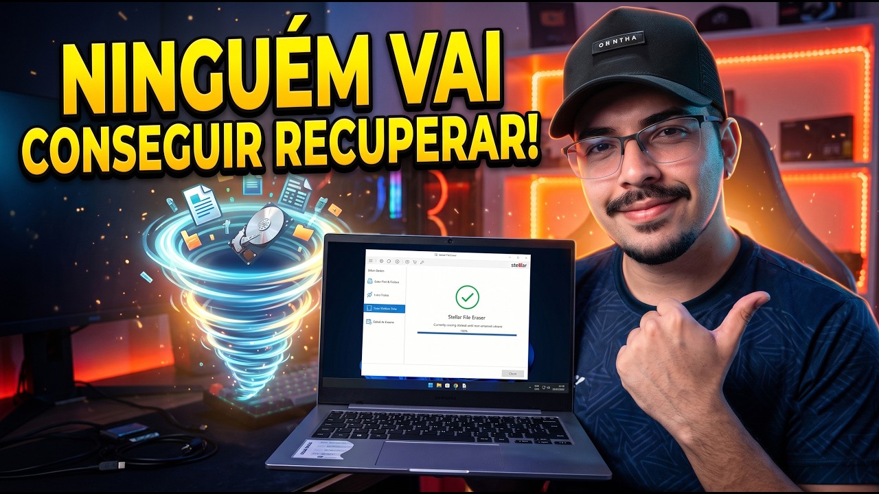 NUNCA VENDA SEU PC ANTES DE FAZER ISSO! (Apague Tudo de Verdade) ⚠️💥