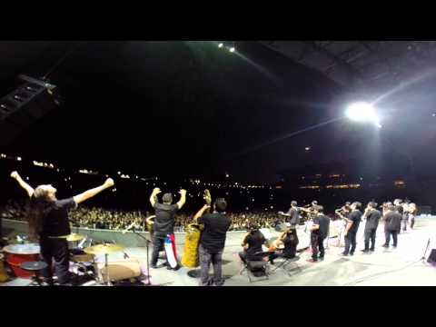 The Recycled Orchestra of Cateura. Nothing else matters at the Metallica Tour (Chile)