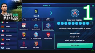 Soccer Manager 22 | Gameplay #1 | New carrer