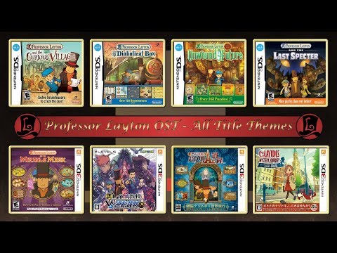 Professor Layton OST - All Title Themes (V.2 Lady Layton)