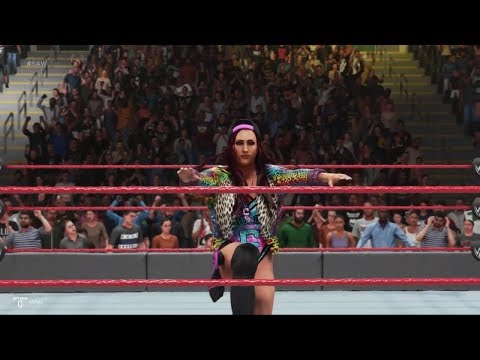 WWE 2K19 - Sonya Deville with Mandy Rose VS Carmella