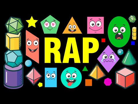 🔺 RAP de LAS FIGURAS GEOMÉTRICAS 🔻 | El MEJOR Método / canción para Aprender las figuras para NIÑOS