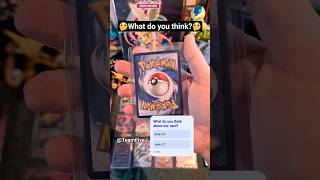 What do you think? #pokemon #pokemonchannel #pokemontcg #pokemoncommunity #shorts #cardpacks #tcg
