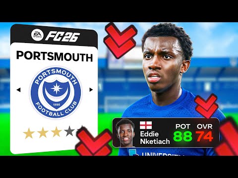 I Rebuilt Portsmouth Using Failed Wonderkids Only