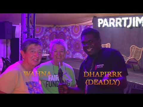 Nathan G Garawirrtja - Parrtjima Festival 2025.