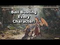 MK1 Johnny Cage S Ball Buster On Every Character In The Game