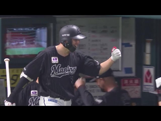 【8回表】好調なバットが止まらない!! マリーンズ・安田尚憲 ライトスタンドへの6号ソロホームラン!! 2022年8月31日 福岡ソフトバンクホークス 対 千葉ロッテマリーンズ
