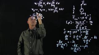 14.3 Resistive forces - high speed case