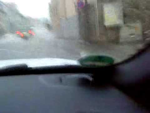 Höchberg unter wasser