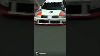 Audi 90 quattro IMSA GTO Unbelievable Sound: Downshift &amp; Acceleration