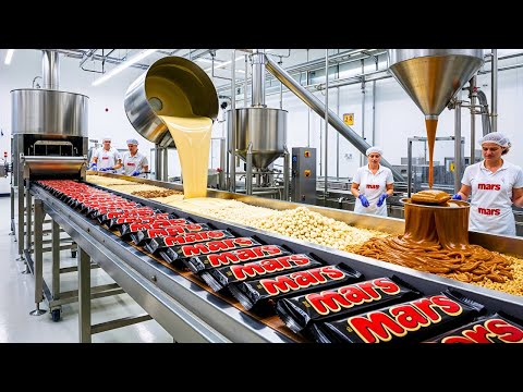 How Are Mars Chocolate Bars Made | Inside The Factory