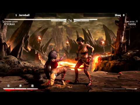 MKX @ Resistance: Voltage - Jermball (D'vorah) vs Shaq (Tanya) [720p/60fps]