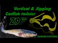 Z9 Catfish Twister Vertical & Jigging 23cm - 21g - Chartreuse