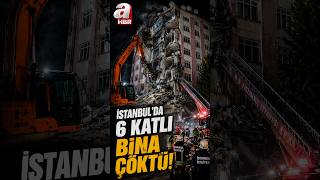 İstanbul Bahçelievler'de 6 Katlı Bina Çöktü! İşte O Görüntüler... #shorts