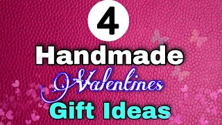 4 Handmade Valentine's Day Gift Ideas / Valentines Day Gifts For Him / Gift For Boyfriend