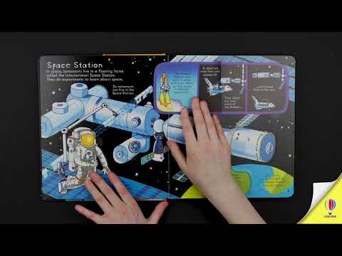 Видео обзор Look inside space [Usborne]