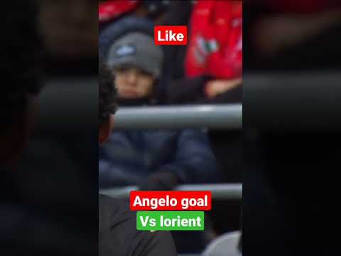 Angelo Fulgini goal vs lorient #ytshorts #youtubeshorts #football #lens #lorient