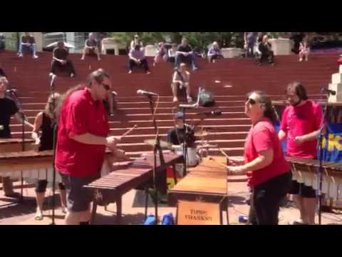 Boka Marimba Band- Pioneer Courthouse - Portland