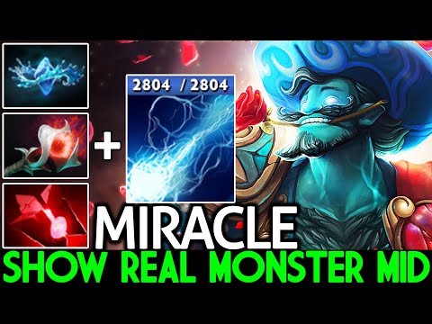 MIRACLE [Storm Spirit] Pro Show Real Monster Mid 1000 XPM 7.23 Dota 2