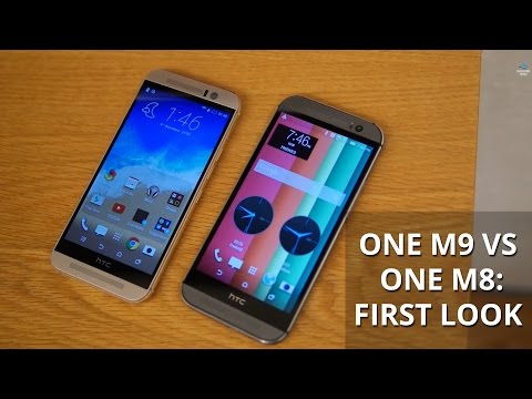 HTC One M9 versus HTC One M8: first look
