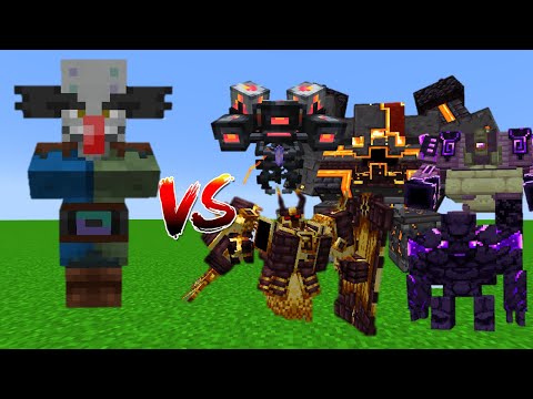 Clownager(Leo's Illagers) Vs L_Ender's Cataclysm - Minecraft Mob Battle