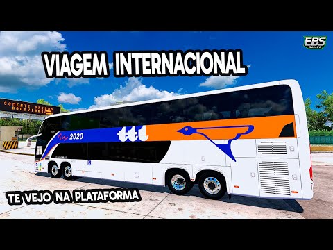 De São Paulo para Montevidéu URU Vissta Buss DD ets2 ets 2 1.57 parte 2